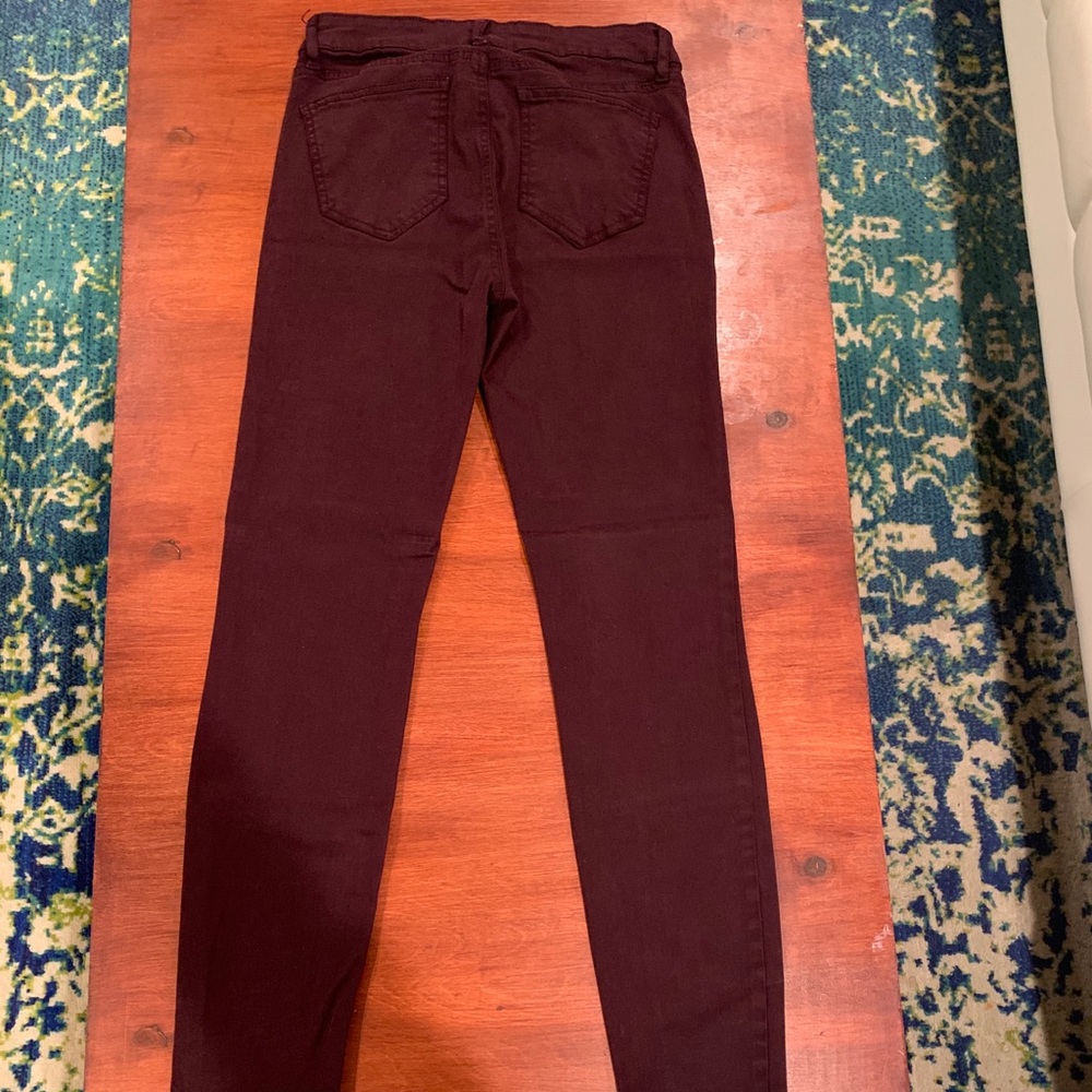 Buffalo burgundy skinny jeans - Picture 2 of 4